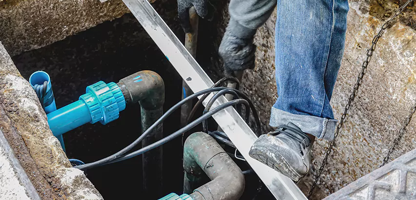Zoeller Sewage Ejector Pump System in Rockwall
