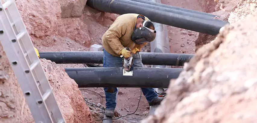 Cast Iron Sewer Pipe Replacement in Rockwall