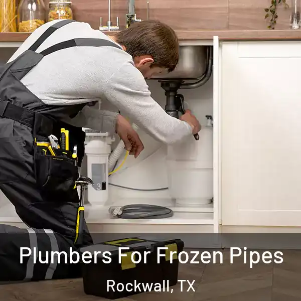  Plumbers For Frozen Pipes Rockwall, TX