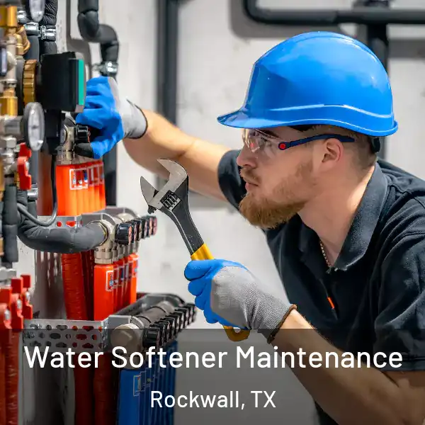  Water Softener Maintenance Rockwall, TX